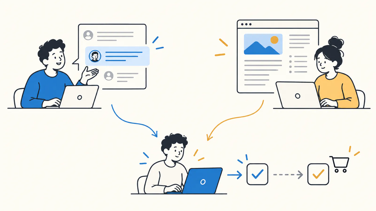 Two founders test a useful community response and a problem-led search page, then check whether a user activates the software